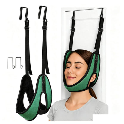 🌿 50 % Rabatt ! Nacken-Traktionsschlinge – Keine Schmerzen, volle Entspannung! 💆 Einfache Türmontage, bequeme Passform, tägliche Dehnung ✨ Limitiertes Angebot ⏳