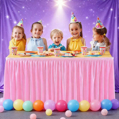 ✨ 50 % Rabatt ! Eleganter Plissee-Tischrock – Verwandelt jeden Tisch im Nu! 🎀 Blitzschnell montiert, knitterarm, verdeckt Stauraum