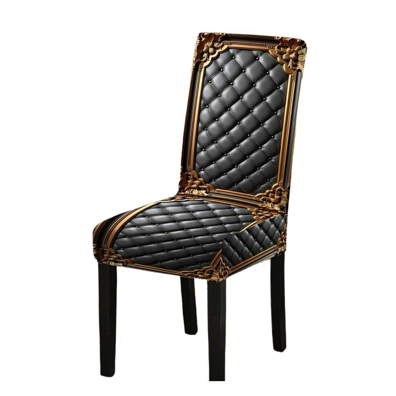 ⚜️ 50 % Rabatt ! Elegante Barock-Stuhlhusse – Königlicher Charme, perfekter Schutz! 🖤 Grenzenlose Stretch-Passform, weich & bequem, waschbar 🪑