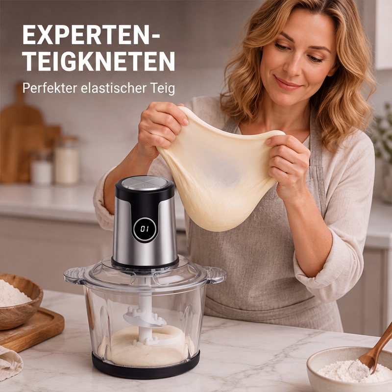 🥩 50 % Rabatt ! Elektrischer Fleischwolf & Küchenmaschine – 2000W Power, in Sekunden zerkleinert! 🔪 Für Fleisch & Gemüse, smarte Steuerung, rostfreier Edelstahl ⚡