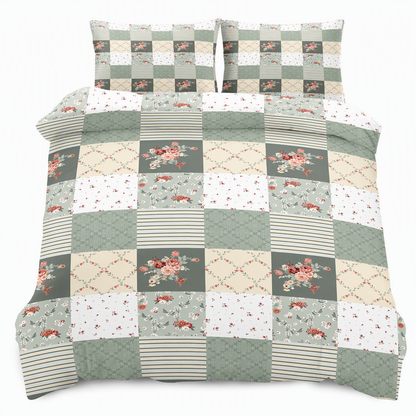 🛏️ 50% RABATT! 🌸 Bettwäsche mit Blumenmuster – Weich, gemütlich & ganzjährig ✨