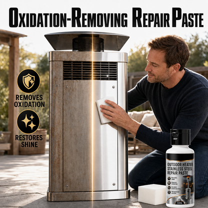 💥 50 % Rabatt ! Edelstahl-Reparaturpaste – Strahlender Glanz, ohne Mühe! ✨ Einfach auftragen, entfernt Oxidation, frischt auf 🧽 Limitiertes Angebot ⏳