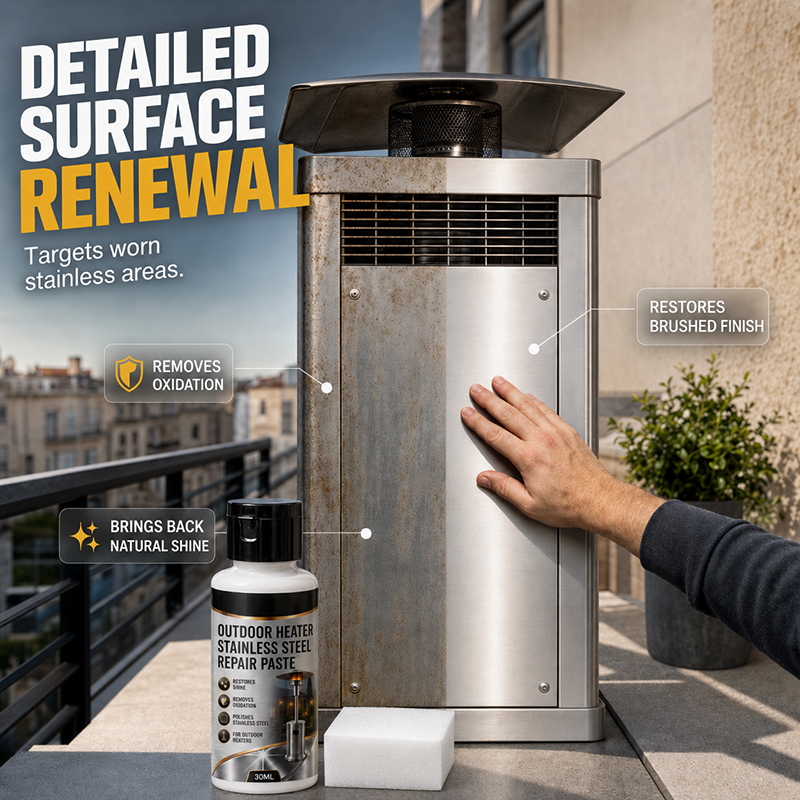 💥 50 % Rabatt ! Edelstahl-Reparaturpaste – Strahlender Glanz, ohne Mühe! ✨ Einfach auftragen, entfernt Oxidation, frischt auf 🧽 Limitiertes Angebot ⏳