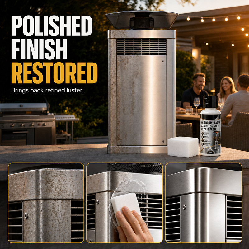 💥 50 % Rabatt ! Edelstahl-Reparaturpaste – Strahlender Glanz, ohne Mühe! ✨ Einfach auftragen, entfernt Oxidation, frischt auf 🧽 Limitiertes Angebot ⏳