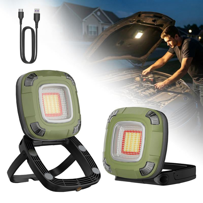 📢📢50% RABATT !!⏰Tragbares multifunktionales LED-Notlicht
