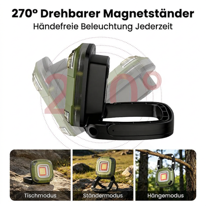 📢📢50% RABATT !!⏰Tragbares multifunktionales LED-Notlicht