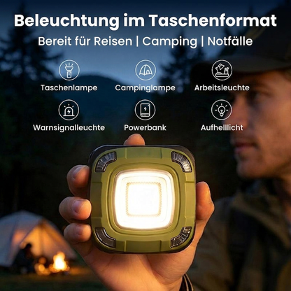 📢📢50% RABATT !!⏰Tragbares multifunktionales LED-Notlicht