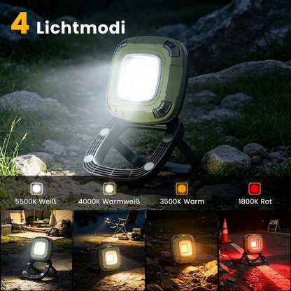 📢📢50% RABATT !!⏰Tragbares multifunktionales LED-Notlicht