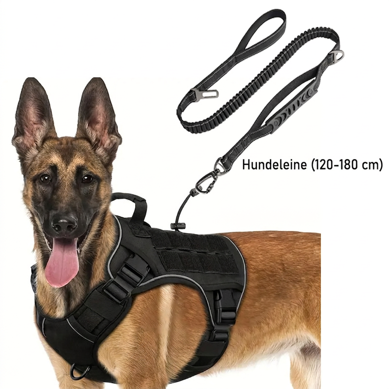 🐾 50 % Rabatt ! Taktisches Hundegeschirr – Volle Kontrolle, perfekter Sitz! 🛡️ Wasserabweisend, praktischer Griff, extrem robust 🐕