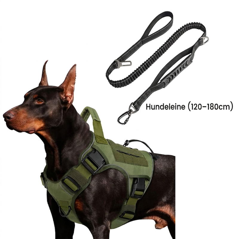 🐾 50 % Rabatt ! Taktisches Hundegeschirr – Volle Kontrolle, perfekter Sitz! 🛡️ Wasserabweisend, praktischer Griff, extrem robust 🐕