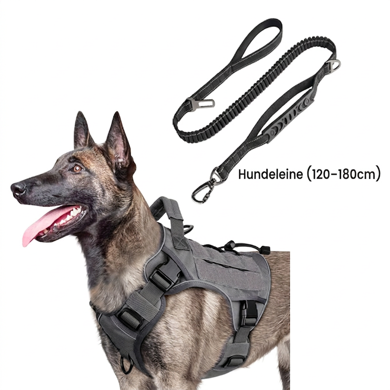 🐾 50 % Rabatt ! Taktisches Hundegeschirr – Volle Kontrolle, perfekter Sitz! 🛡️ Wasserabweisend, praktischer Griff, extrem robust 🐕