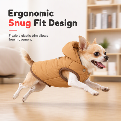 🐶 50 % Rabatt ! Verdickte Hunde-Winterweste – Perfekt für eisige Gassirunden! ❄️ Kälteschutz mit Fleecefutter, stabiler Anlein-Ring, winddicht 🐾 Nur für kurze Zeit ⏱️