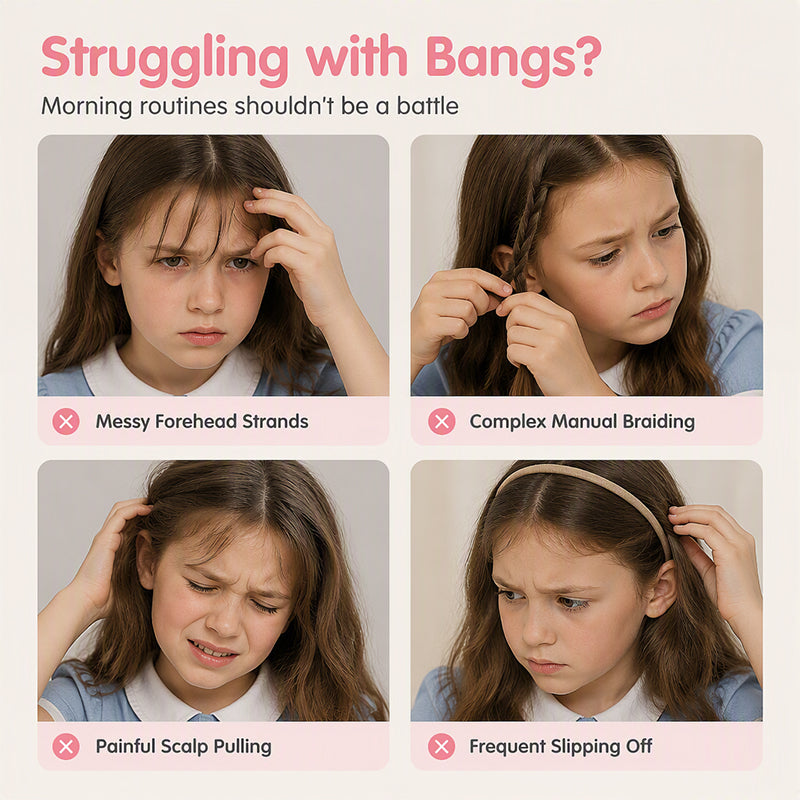 💥🎉1 Kaufen, 1 Gratis erhalten! 🥳💞 Über 68.000 Stück verkauft!🎀Niedliche geflochtene Haarspange für Kinder🎁