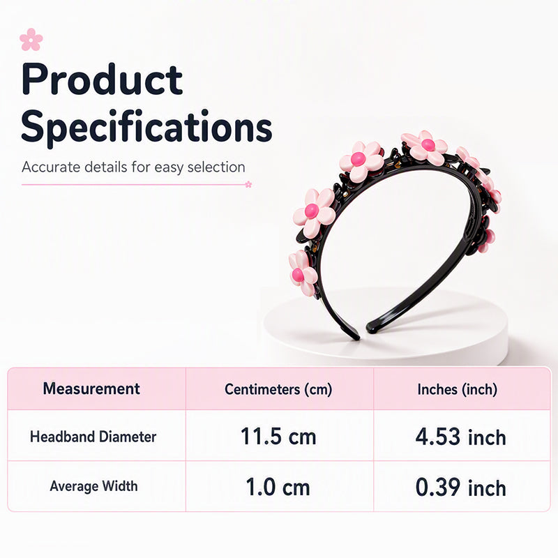 💥🎉1 Kaufen, 1 Gratis erhalten! 🥳💞 Über 68.000 Stück verkauft!🎀Niedliche geflochtene Haarspange für Kinder🎁
