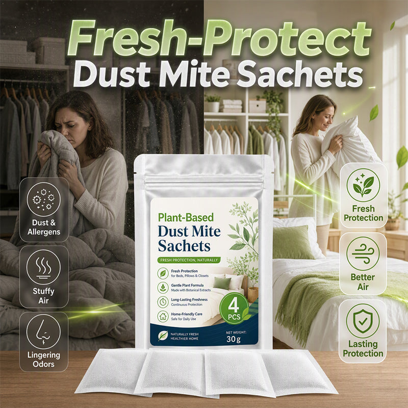 🌿 50% RABATT! 🌸 Milbenabwehr-Beutel mit Pflanzenformel – für Bett, Kissen, Matratze & Kleiderschrank, frischer Duft
