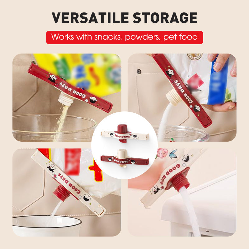 🧂 50% RABATT! 🥫 Multifunktionale Verschlussclips für Küche & Vorrat – luftdicht, wiederverwendbar & platzsparend