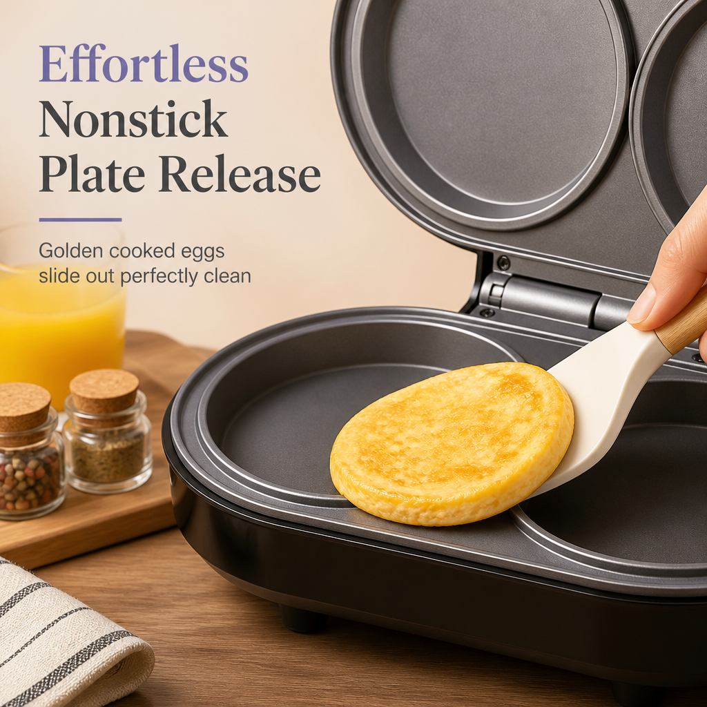 🍳✨ Smarter Frühstücksbereiter – 50 % Rabatt! Doppelte Kochplatten, Antihaftbeschichtung, Edelstahl – Frühstück in Minutenschnelle 💪