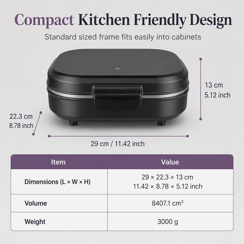 🍳✨ Smarter Frühstücksbereiter – 50 % Rabatt! Doppelte Kochplatten, Antihaftbeschichtung, Edelstahl – Frühstück in Minutenschnelle 💪