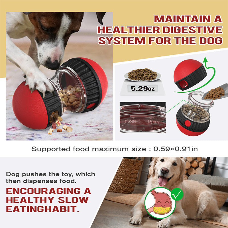 🐕50 % RABATT!🔥 Interaktives Hundespielzeug mit Leckerli-Ausgabe – Bewegt sich innerhalb eines begrenzten Bereichs, trainiert Intelligenz und Ausdauer – sicher und robust. ⚡