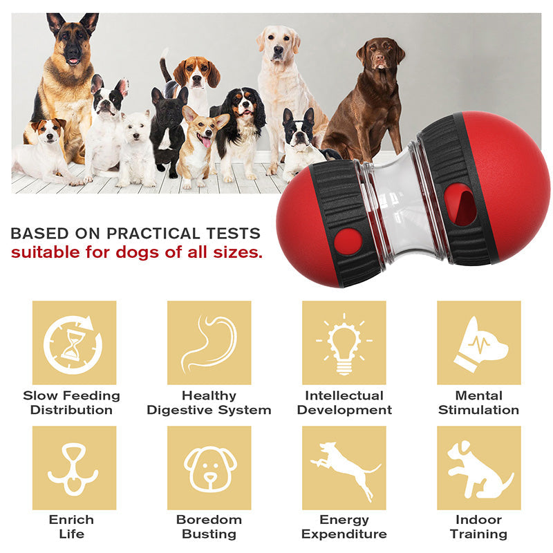🐕50 % RABATT!🔥 Interaktives Hundespielzeug mit Leckerli-Ausgabe – Bewegt sich innerhalb eines begrenzten Bereichs, trainiert Intelligenz und Ausdauer – sicher und robust. ⚡