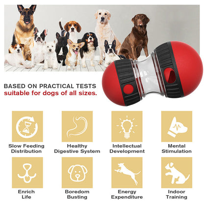 🐕50 % RABATT!🔥 Interaktives Hundespielzeug mit Leckerli-Ausgabe – Bewegt sich innerhalb eines begrenzten Bereichs, trainiert Intelligenz und Ausdauer – sicher und robust. ⚡