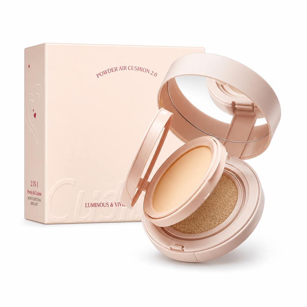 ✨ 50 % Rabatt ! 2-in-1 Cushion BB Cream & Kompaktpuder – Makelloser Teint, null Maskeneffekt! 🌸 Deckt Rötungen ab, mattiert Glanz, ganztägiger Halt 🛍️