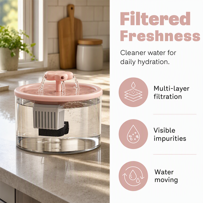 Automatic Circulating Pet Water Fountain