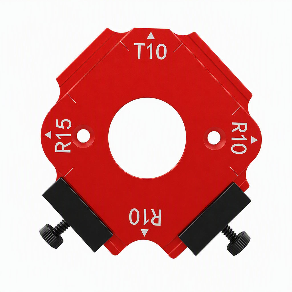 💥 50 % Rabatt ! Alu-Oberfräsen-Schablone – Nie wieder Verrutschen, perfekte Kanten! 📐 CNC-gefräst, feste Anschlagblöcke, präzise R-Winkel ⚡ Limitiertes Angebot ⏳