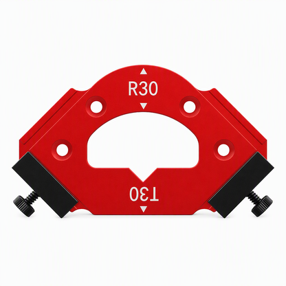 💥 50 % Rabatt ! Alu-Oberfräsen-Schablone – Nie wieder Verrutschen, perfekte Kanten! 📐 CNC-gefräst, feste Anschlagblöcke, präzise R-Winkel ⚡ Limitiertes Angebot ⏳