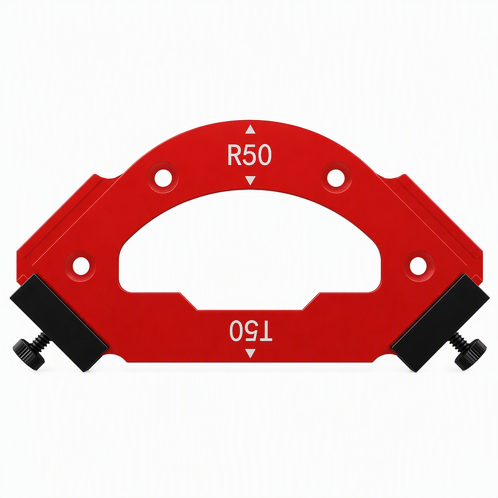 💥 50 % Rabatt ! Alu-Oberfräsen-Schablone – Nie wieder Verrutschen, perfekte Kanten! 📐 CNC-gefräst, feste Anschlagblöcke, präzise R-Winkel ⚡ Limitiertes Angebot ⏳