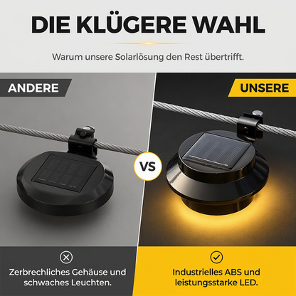 ☀️50% RABATT💡Solarleuchten für Außen – stromsparend, langlebig und die ganze Nacht für stimmungsvolle Beleuchtung 🌙🏡
