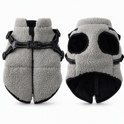 ✨ 50 % Rabatt! Warme Winter-Hundeweste mit integriertem Geschirr – Kuscheliges Fleece, reflektierende Streifen, sicherer Schnellverschluss 🐶🧥 Für kleine & mittelgroße Hunde, ideal für kalte Spaziergänge ✨