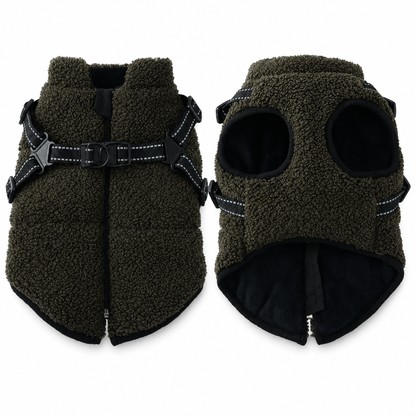 ✨ 50 % Rabatt! Warme Winter-Hundeweste mit integriertem Geschirr – Kuscheliges Fleece, reflektierende Streifen, sicherer Schnellverschluss 🐶🧥 Für kleine & mittelgroße Hunde, ideal für kalte Spaziergänge ✨