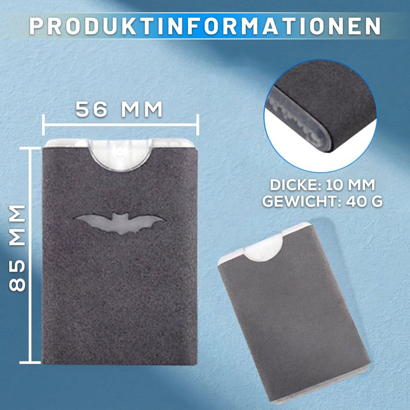 🔥1 kaufen 1 gratis🧼 Tragbarer 2-in-1-Bildschirmreiniger mit Mikrofasertuch
