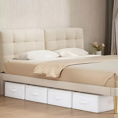 🛏️ 50 % Rabatt ! Unterbett-Aufbewahrungstasche Faltbar – Kein Chaos, mehr Platz! 🧺 Überall verstaubar, Sichtfenster oben, staubdicht