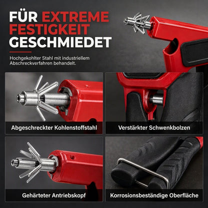 🔧 50% RABATT! ⚙️ Manuelle Nietmutternzange – Für M3–M8 Hohlwandanker ✨