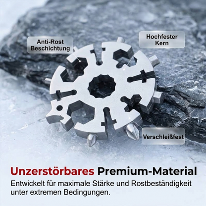🛠️ 50 % Rabatt! 20-in-1 Schneeflocken-Multitool – Ein Tool, 20 Lösungen! 🔩 Für schnelle Reparaturen, Outdoor-Abenteuer & Flaschenöffnen, kompakt am Schlüsselbund 🎒