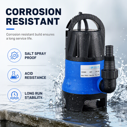 ⏳🔥ZEITLICH BEGRENZTES ANGEBOT: 50 % RABATT! ⏰450W elektrische Tauchpumpe für sauberes Wasser zur Gartenbewässerung und Entwässerung