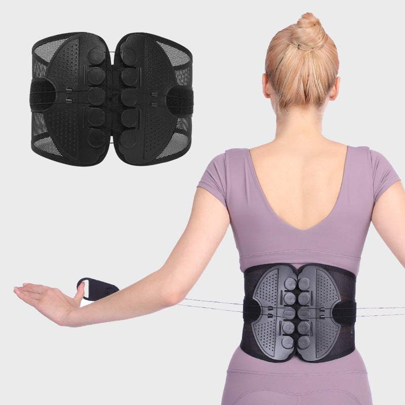 💪Verstellbarer Rückenstützgürtel – Halt, der sofort entlastet! 🔥 Atmungsaktives Mesh, individuell verstellbar, für Arbeit & Sport