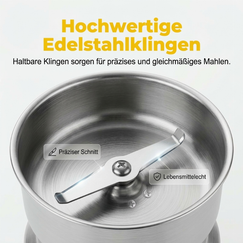 ⚙️ 50% RABATT! 🥣 Mehrzweck-Elektromühle – Edelstahl & vielseitig ✨