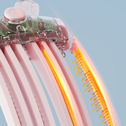Haar-Volumenclip Wiederaufladbar – Mehr Fülle vom Ansatz! 💇‍♀️ Wärmt die Wurzeln, schaltet sich selbst aus, kabellos per USB 🔋 Limitiertes Angebot ⏳