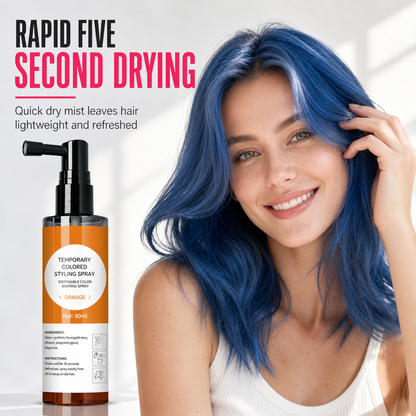 🎁 1+1 GRATIS🖤 Einweg-Haarfarbspray – temporäre Haarfarbe, einfach aufsprühen & sofort auswaschbar