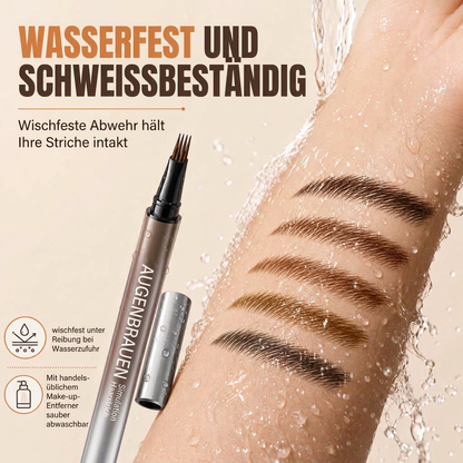 🔥 Kaufe 1, erhalte 1 GRATIS!💫 Flüssiger Augenbrauenstift 🖌️ Feine Pinselspitze für präzises Augenbrauen-Makeup