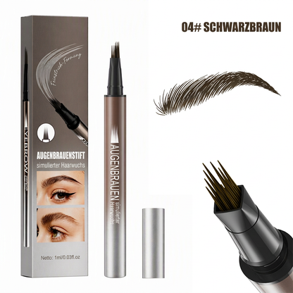 🔥 Kaufe 1, erhalte 1 GRATIS!💫 Flüssiger Augenbrauenstift 🖌️ Feine Pinselspitze für präzises Augenbrauen-Makeup