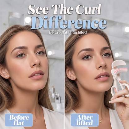 🔥 Kaufe 1, erhalte 1 GRATIS! ⏰Wimpernzange mit Kamm und breiter Wölbung