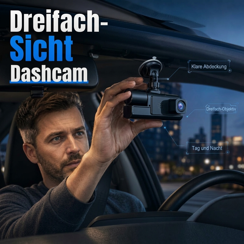 📢📢50% RABATT !!⏰Kamera zur Fahrzeugaufnahme für Autos