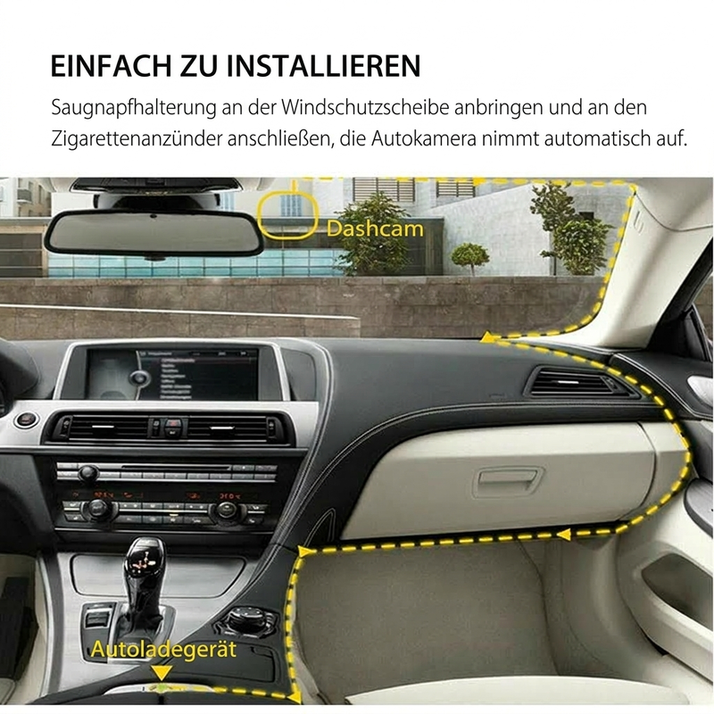 📢📢50% RABATT !!⏰Kamera zur Fahrzeugaufnahme für Autos