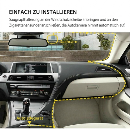 📢📢50% RABATT !!⏰Kamera zur Fahrzeugaufnahme für Autos