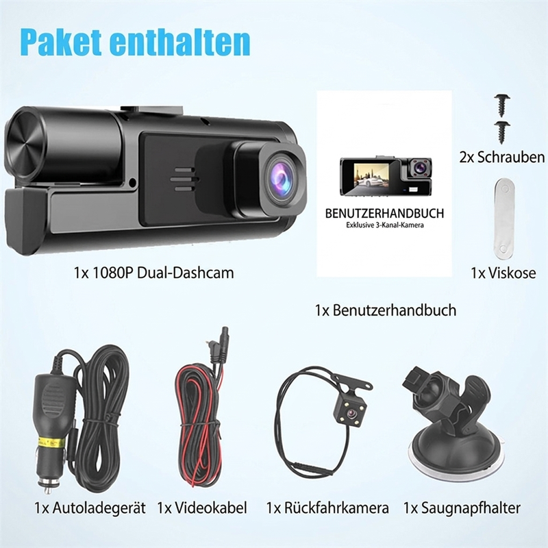 📢📢50% RABATT !!⏰Kamera zur Fahrzeugaufnahme für Autos