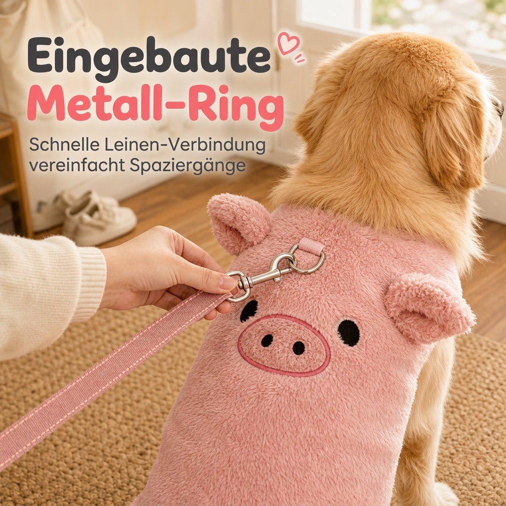 🐾Kaufe 1, erhalte 1 GRATIS!🧵Fleece‑gefütterte Haustierweste, süße Cartoon‑Stickerei für Hunde und Katzen🐕